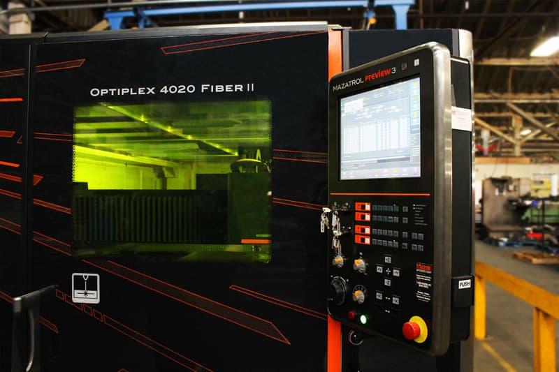 Optiplex 4020 Fiber II laser cutter