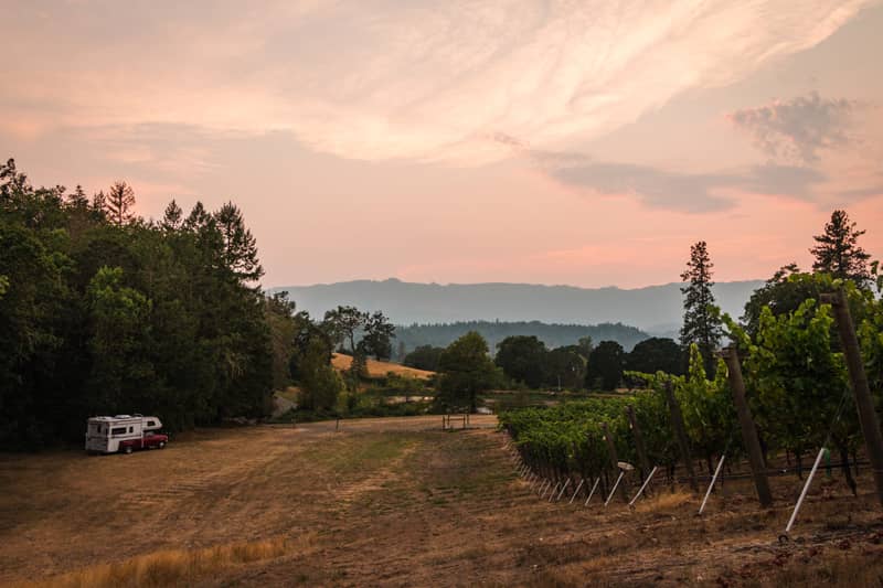 Oregon Winery Overnight Stay