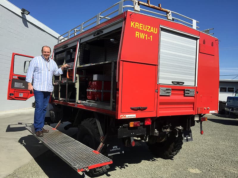 Original Unimog truck, the u1300l