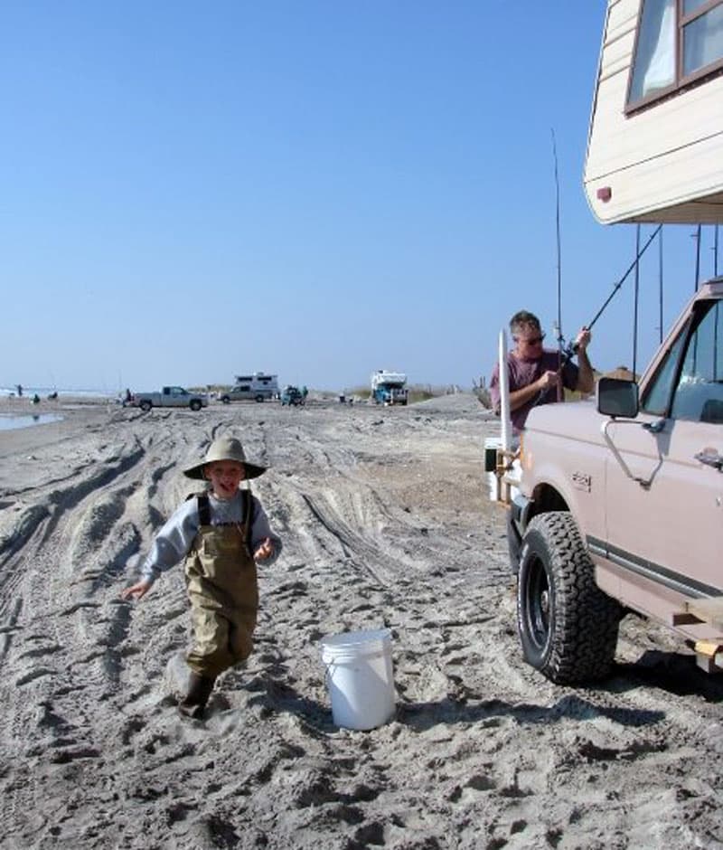 Outer Banks Pink Truck