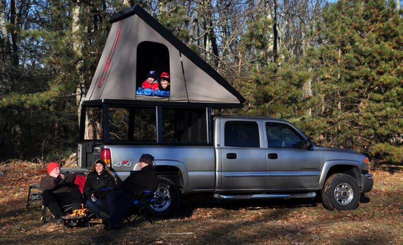 Outfitters SNAP Pop Up Truck Camper