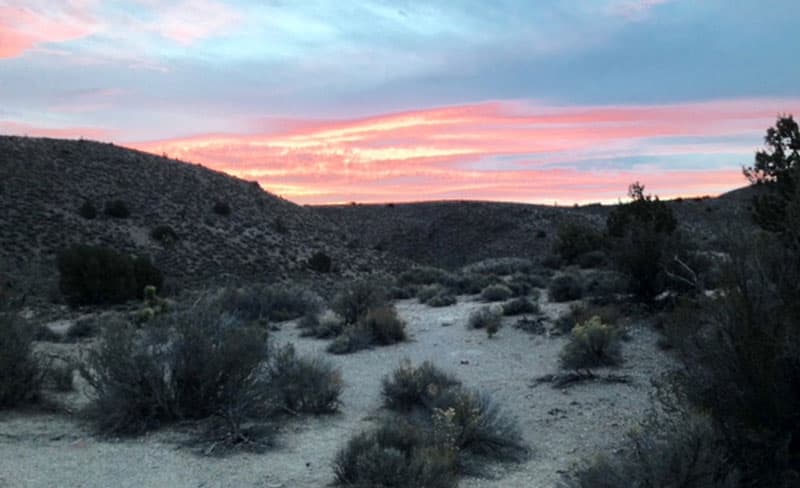 Outside Tonopah, Nevada