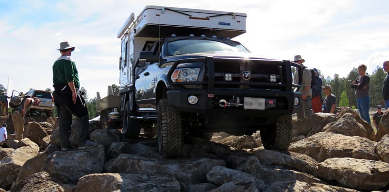 Overland Expo Rock Climbing Four Wheel Camper