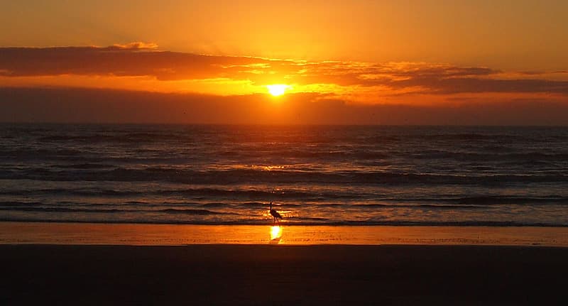 Sunrise on Padre Island, Texas