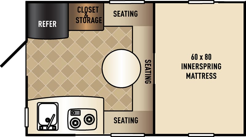 Palomino HS-650 floor plan