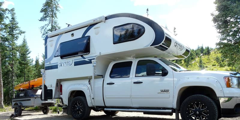 Camping in Pear Lake, Colorado