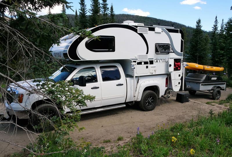 Pearl Lake near Steamboat Springs Colorado