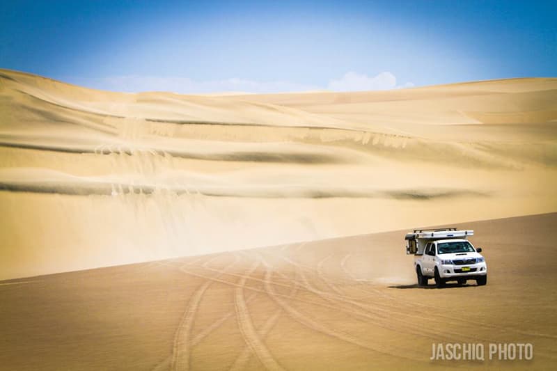 Driving the desert of Peru