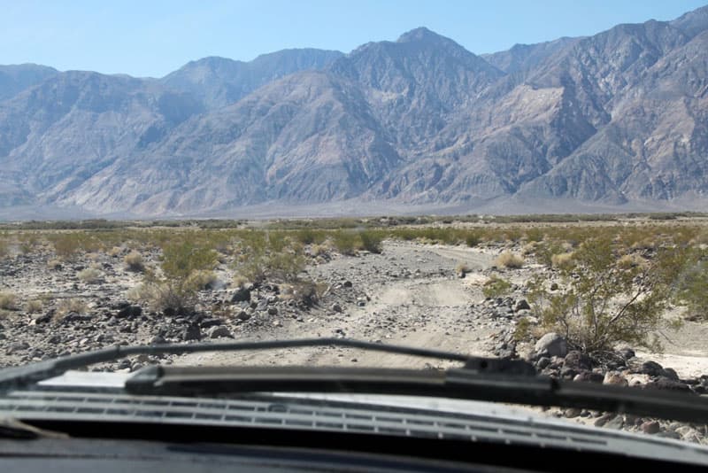 Dirt Road to Saline Valley Hot Springs, California