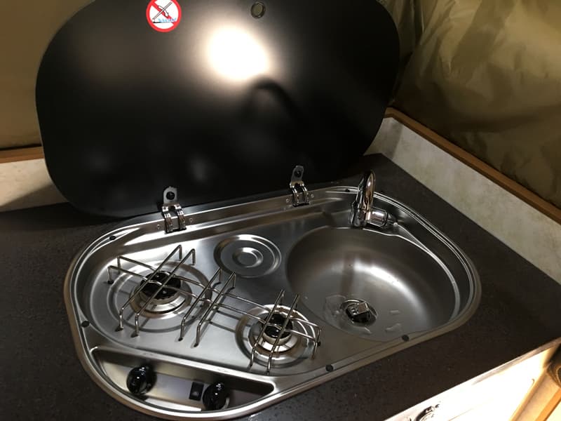 Phoenix Mini Max stove sink