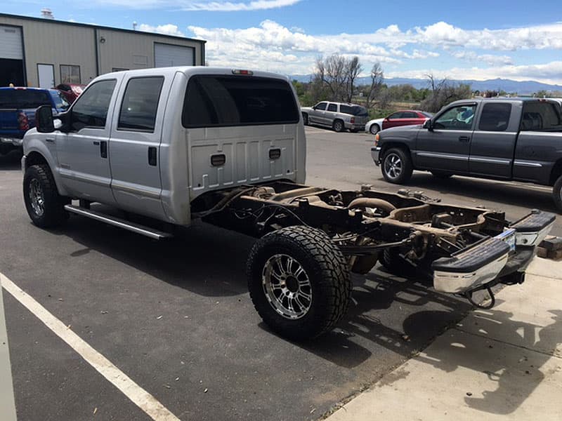 Ford F350 no bed