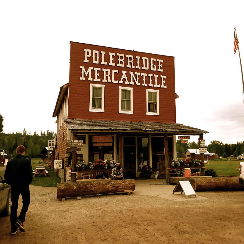 Polebridge Mercantile, Glacier National Park, Montana