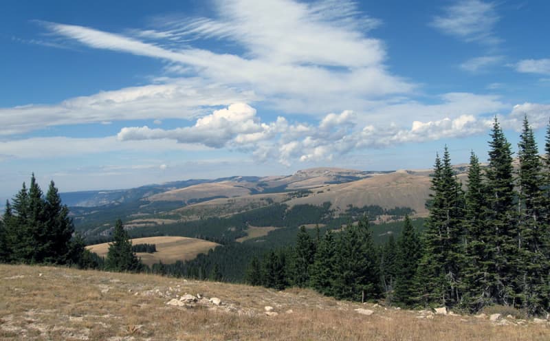 Porcupine Campground USFS Wyoming