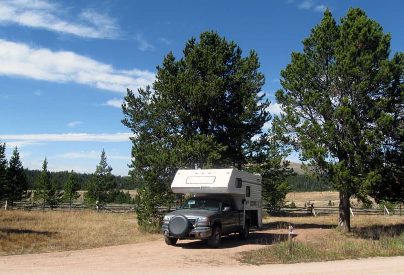 Porcupine Campground, Wyoming