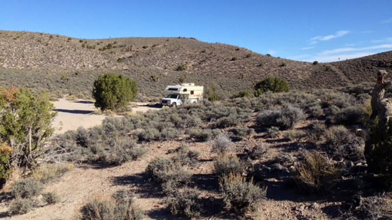 Primitive Camping 129 Miles Away From Tonopah