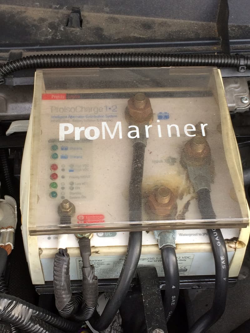 ProMariner ProIsoCharge 250A smart battery isolator/charger