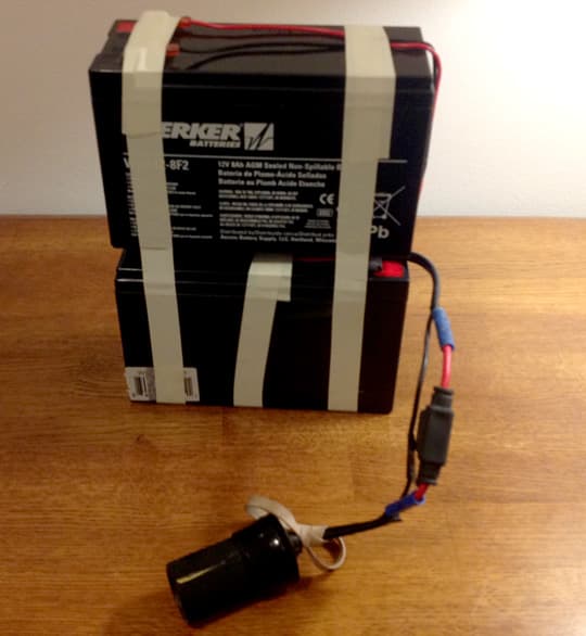 CPAP battery pack