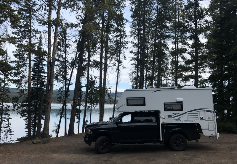 Quiet Spot Next To Yellowstone Lake.