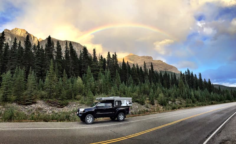 Rainbow Clouds Banff National Park