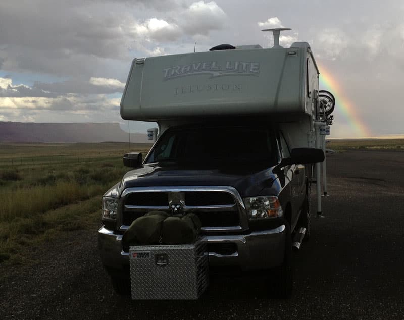 Rainbow Near Vermillion Cliffs National Monument