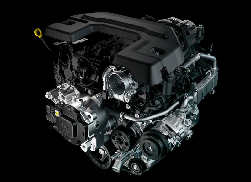 Ram 1500 has a 3.6-liter V-6 engine with eTorque