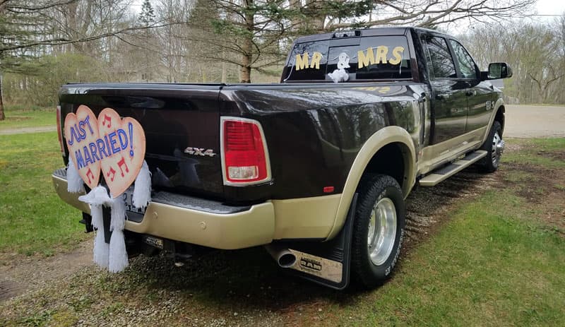 Ram 3500 As Wedding Limo