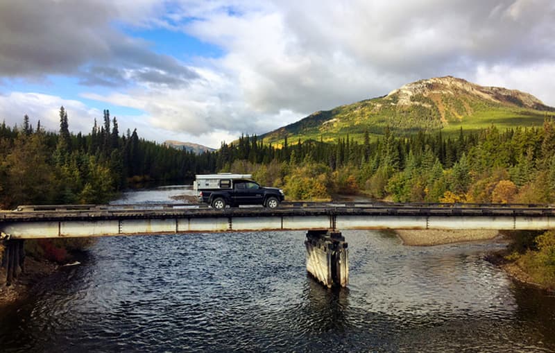 Random Backcountry Dirt Road Deep Yukon