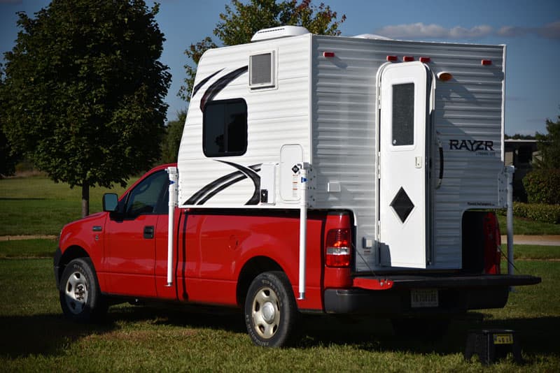 Ford F150 With Travel Lite Rayzr FB Camper