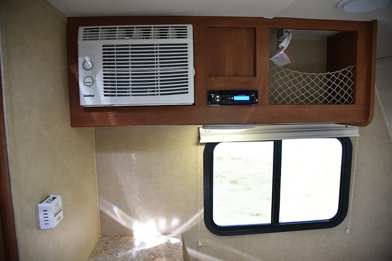 Rayzr RB air conditioner and stereo system