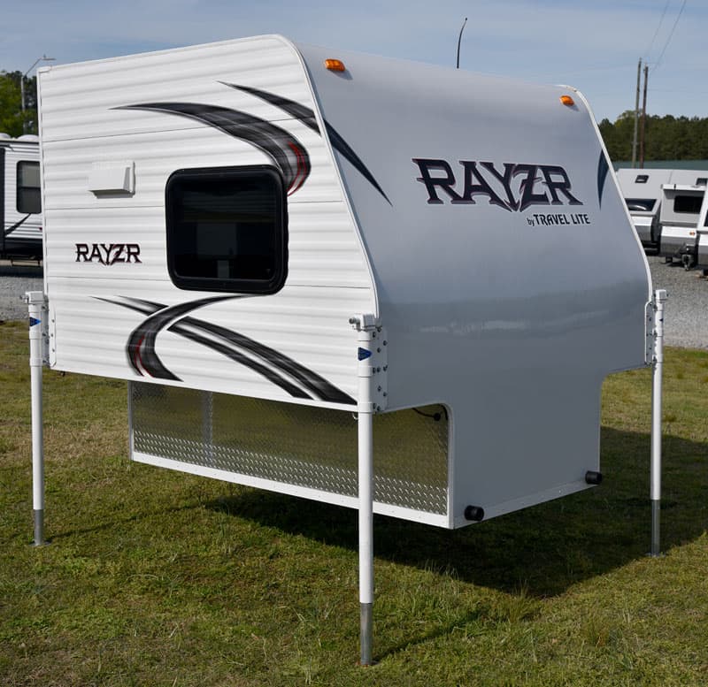 Rayzr FB truck camper for short or long bed trucks