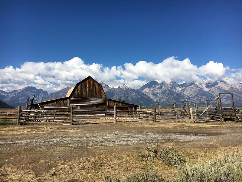 Teton National Park in Wyoming