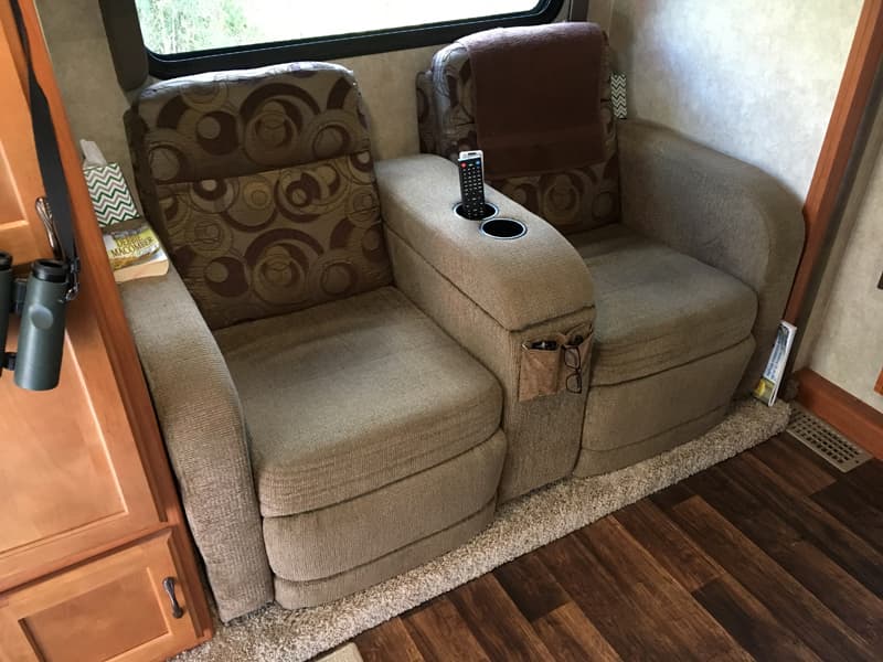 Remote Holder Recliner Seats Camper