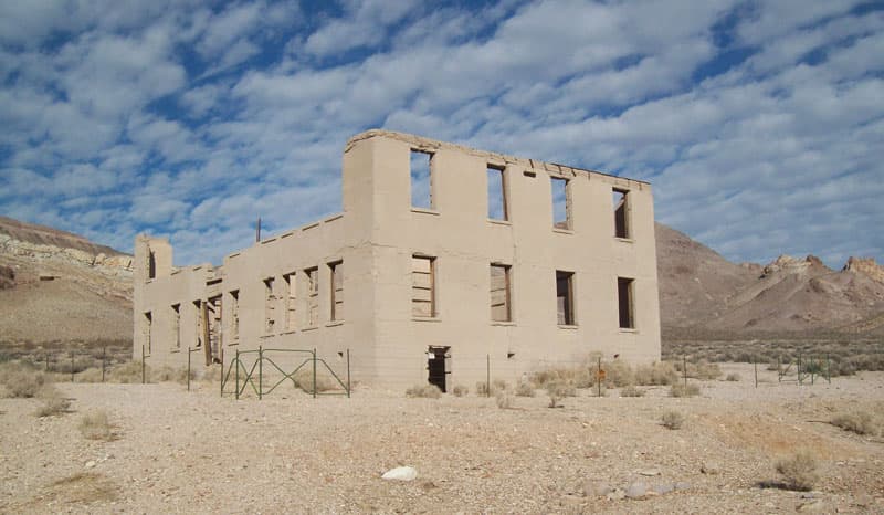 Rhyolite Ghost Town Building