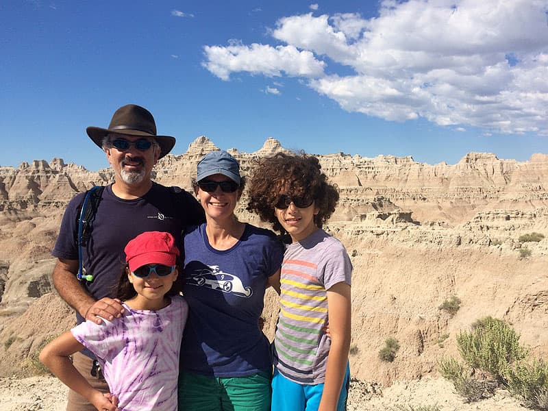 Badlands National Park, South Dakota, Siminoff family