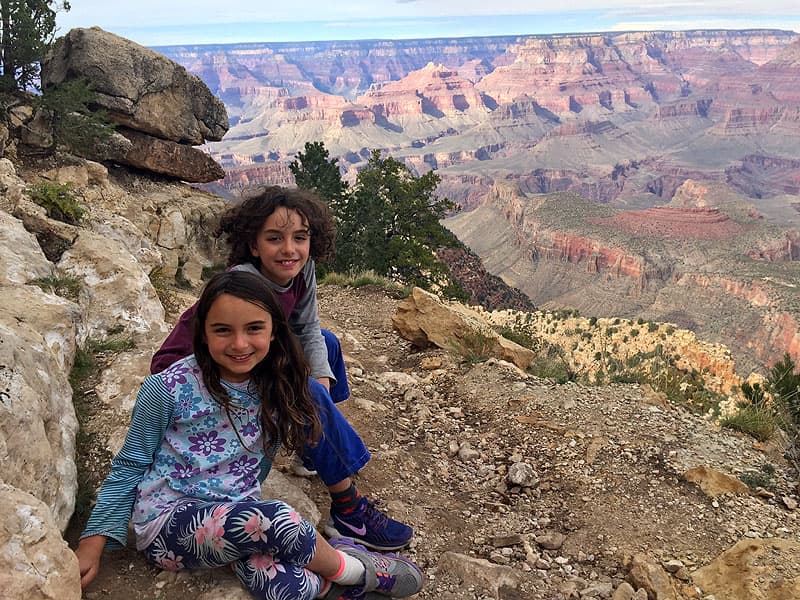 Road schooling at Grand Canyon National Park