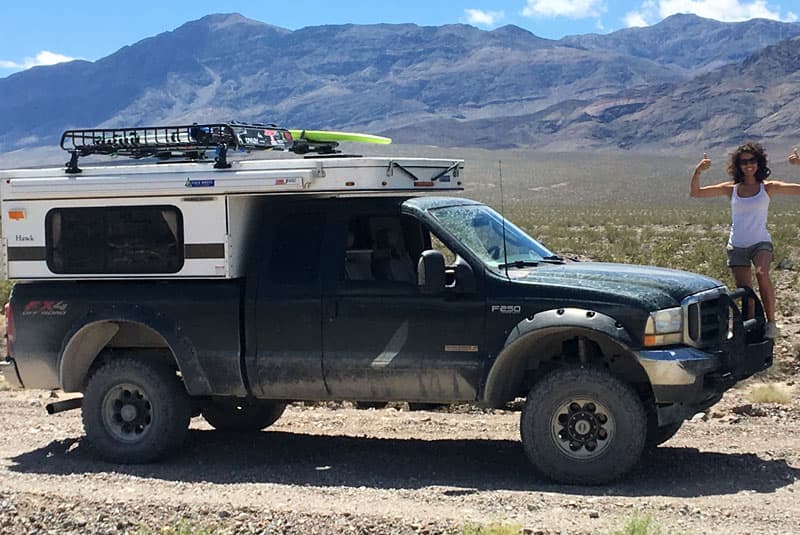 Road to Racetrack and Eureka Dunes