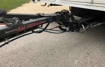 Roadmaster Stowmaster for towing