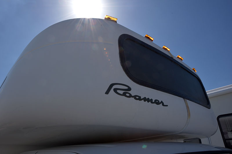 Roamer Camper Exterior Front Nose Logo