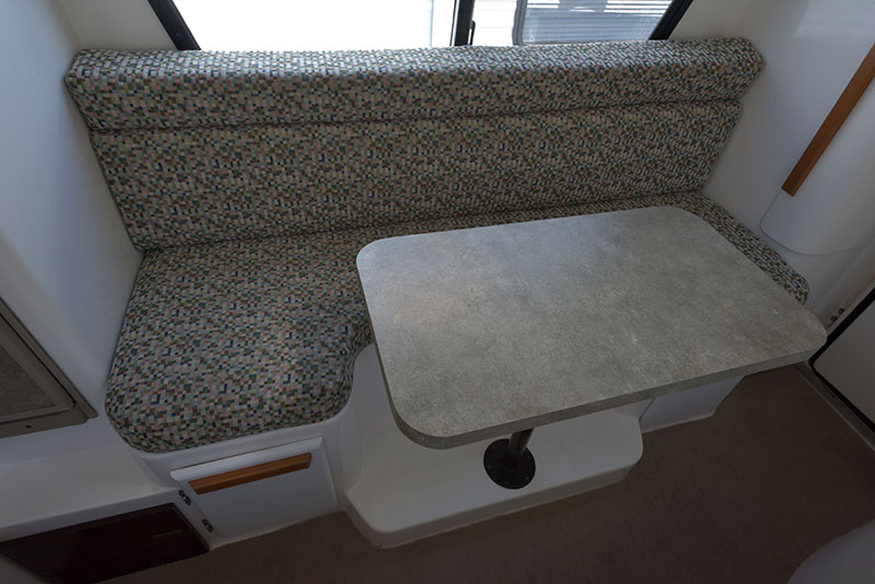 Roamer Camper Interior Dinette