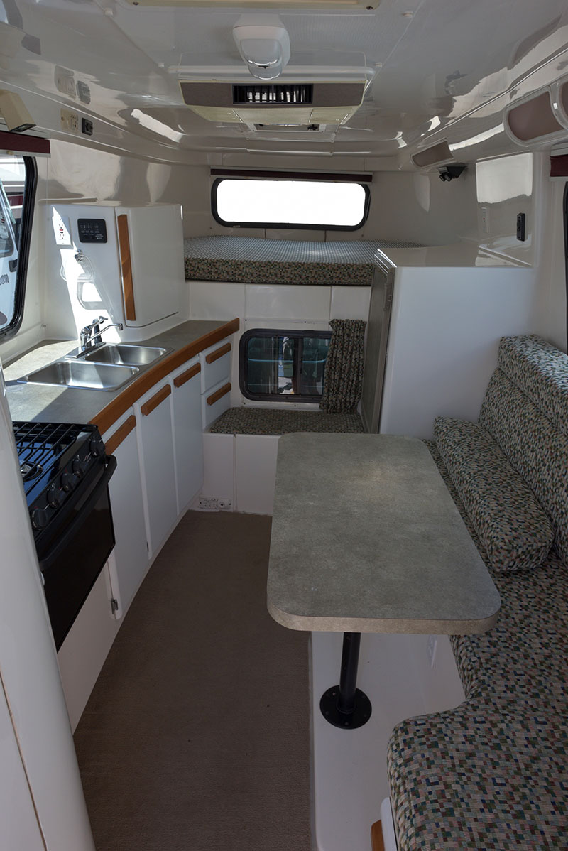 Roamer Camper Interior Entry Forward Wide