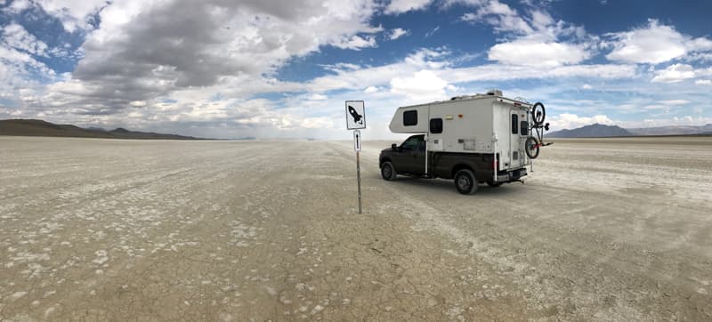 Rocket Launch Area Near Burning Man Nevada