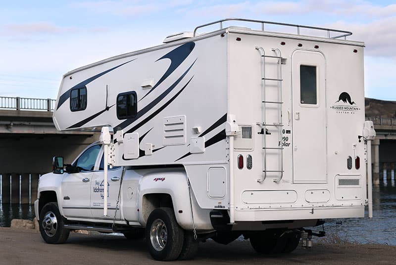 Rugged Mountain Polar Camper on truck