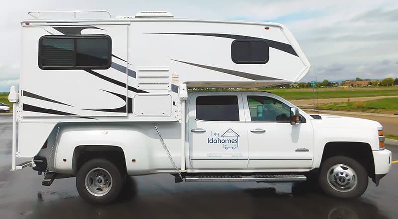 Rugged Mountain Truck Camper Rig