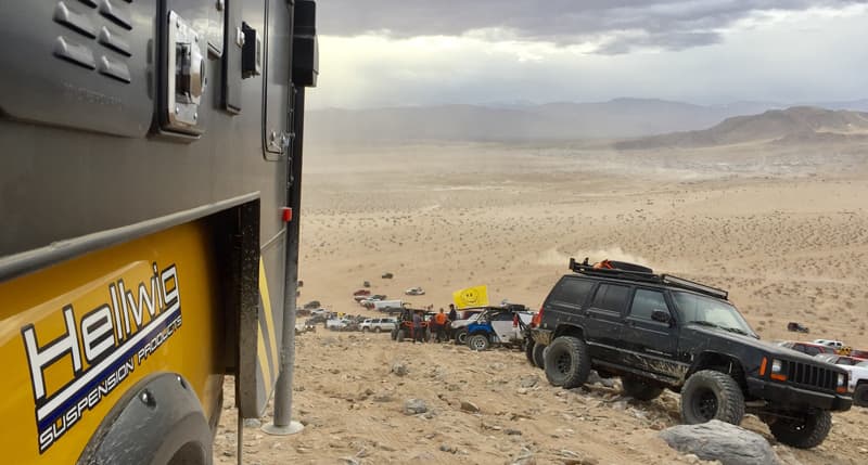 Chocolate Thunder Viewing Area, King of the Hammers