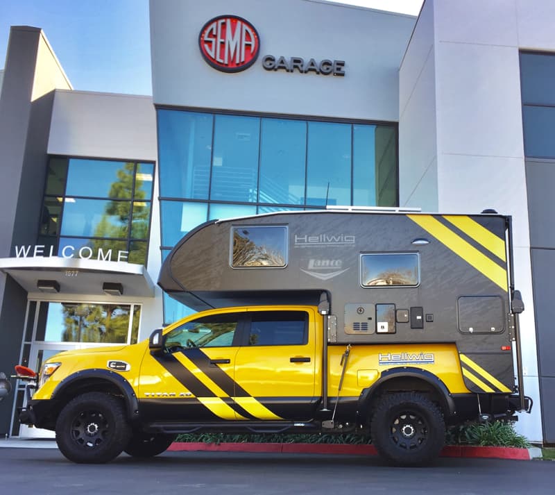 Rule Breaker SEMA garage