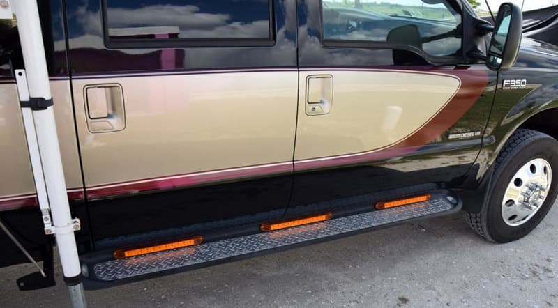 Running boards for Ford diesel truck