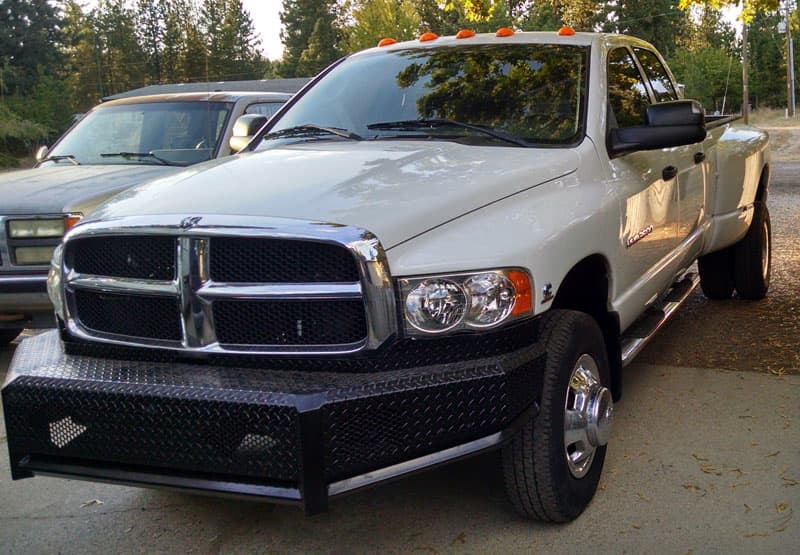 Running boards on Ram truck