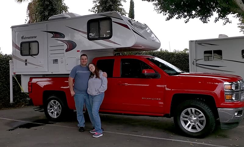 RV Park outside Disneyland with an Adventurer 80GS