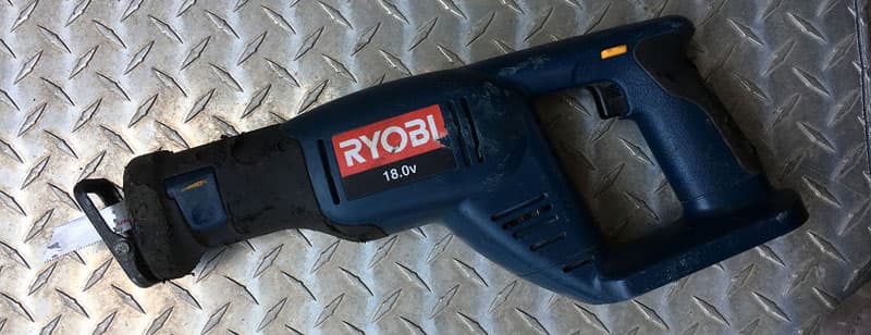 Ryobi Sawzall For Aluminum Cutting