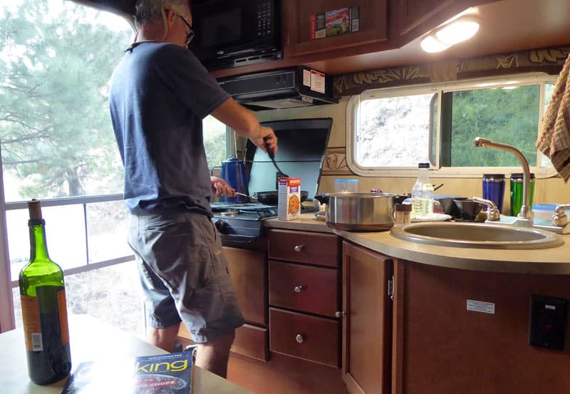 Salmon River Near Riggins Idaho Cooking